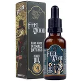 Hey Joe HEY JOE! Beard Oil No 4 Feel Wood | Natürliches und Erfrischendes Bartöl Herren mit Zedernholz- und Wacholderduft - Bartpflege für Gesunde Bärte - Bart Öl 30 ml