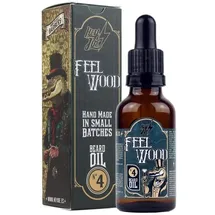 Hey Joe HEY JOE! Beard Oil No 4 Feel Wood | Natürliches und Erfrischendes Bartöl Herren mit Zedernholz- und Wacholderduft - Bartpflege für Gesunde Bärte - Bart Öl 30 ml
