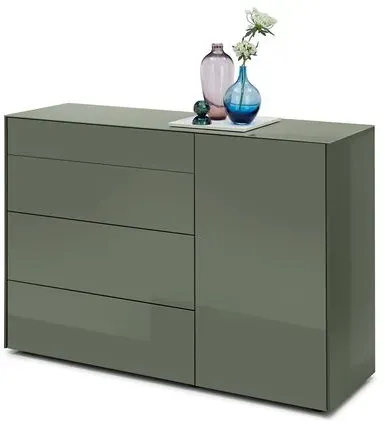 Mäusbacher Kommode Colors Glas Olivgrün