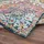 livabliss Teppich RABAT, rechteckig, Höhe: 8 mm, Orient-Optik, Vintage Design, Boho Stil, Kurzflor, Wohnzimmer bunt 120 cm x 170 cm x 8 mm