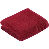 VOSSEN Vienna Style Supersoft Handtuch 2 x 50 x 100 cm rubin