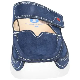 WOLKY Roll Slipper Antique für Damen, blau, Größe 37 EU