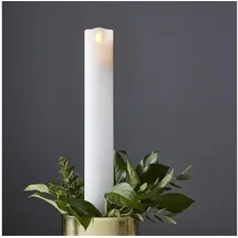Star Trading M-Twinkle LED-Kerze 30 cm weiß