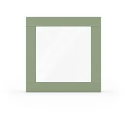 Fenster Blassgrün RAL 6021, Holzfenster, Classic IV 68, 510 x 510 mm, einteilig, festverglast, individuell konfigurieren