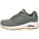 UNO Rugged Chillproof Sneaker Olive Suede Duraleather Embroidery Trim 39 EU