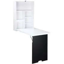 Homcom Wandtisch Klappbar 0 x 0 cm Weiß