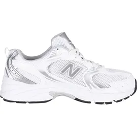New Balance 530 White/Silver Metallic 44