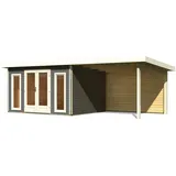 Karibu Radeburg 2 3,69 x 3,09 m Terragrau