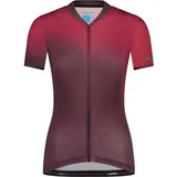 Shimano Woman's EVOLVE Avventura Short Sleeves Jersey, Matte Pink