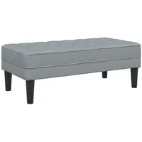 VidaXL Bank Hellgrau 113x57x39 cm Stoff