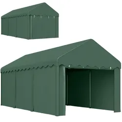 Outsunny - Carport - 594Lx300Wx280Hcm - Grün