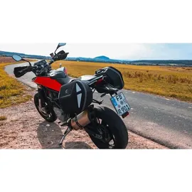 Hepco & Becker C-Bow Satteltaschenhalter für Husqvarna Nuda 900 Schwarz