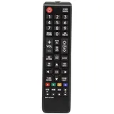 azurano Fernbedienung für SAMSUNG BN59-01268D / BN5901268D für MU-Serie - UE40MU6100 UE40MU6120 UE40MU6195 UE40MU6199 UE43MU6100 UE43MU6105 UE43M... - Schwarz