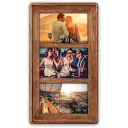 Zep BM364, Multi-Bilderrahmen, Holz, Braun, Tisch, Wand, 10 x 15 cm, Rechteckig