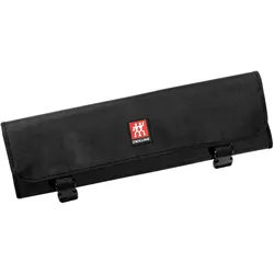 ZWILLING Messertasche Rolltasche 7 Fächer schwarz 50 x 16 x 0,7 cm