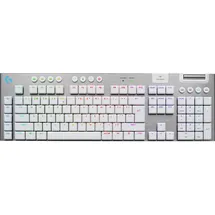 Logitech G915 X Lightspeed, weiß, LEDs RGB, GL TACTILE, USB/Bluetooth, US (920-012690)