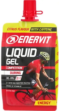 Enervit Liquid Gel Zitrus Mit Koffein 60ml