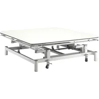 Bobathliege Grand Comfort mit Kopfteil, Vojtaliege, Bobath Therapieliege, elektrische Bobathliege, Bobath, Vojta, medizinische Vojta Behandlungsliege, Weiß