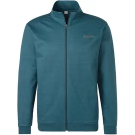 bench. loungewear Bench. Sweatjacke mit seitlichen Eingrifftaschen, aus leichter und bequemer Sweatware, Gr. 56/58 (XL), petrol-meliert, , 78454734-56