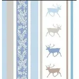 Ursus Transparentpapier 115 g/qm A4 25 Blatt Classic Christmas blau/braun