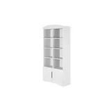 Möbel Kraft Regal ¦ weiß ¦ Maße (cm): B: 36 H: 188,2