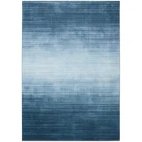 benuta pop Teppich Laury Blau 200x300 cm - Moderner Kurzflor-Teppich für Wohnzimmer