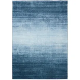 benuta pop Teppich Laury Blau 200x300 cm - Moderner Kurzflor-Teppich für Wohnzimmer