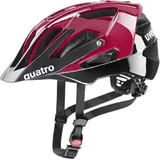 Uvex Quatro 52-57 cm ruby red/black