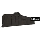 Mil-Tec Rifle Case mit Gurt schwarz 140cm