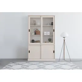 OTTO home Vitrine Schröder 114 x 40 x 190 cm Weiß