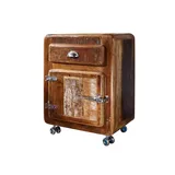 MASSIVMOEBEL24.DE FREEZY Rollcontainer 55x38x70 mehrfarbig