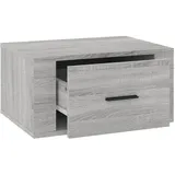 vidaXL Nachtschrank Grau 50 x 36 x 25 cm