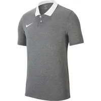 Nike Park 20 Dri-FIT Fußball Poloshirt Herren charcoal heathr/htr/white/white M