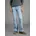 Bund mit seitlichem Gummizugeinsatz hohe Leibhöhe Bootcut mit Stretch klassischer 5-Pocket-Style Gr 22 L Gr 42712333-22 K L Gr
