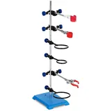 Steinberg Systems Laborstativ mit Klemme, Ring und Muffe