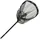Shakespeare Agility Boat Net Black, Standard kerscher