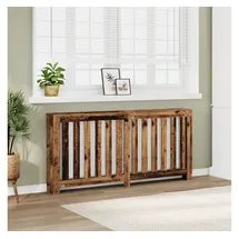 vidaXL Heizkörperverkleidung Altholz-Optik 175x20x82 cm