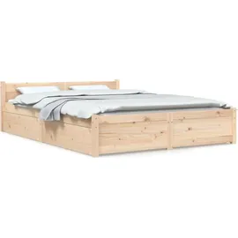 vidaXL 150 x 200 cm Braun