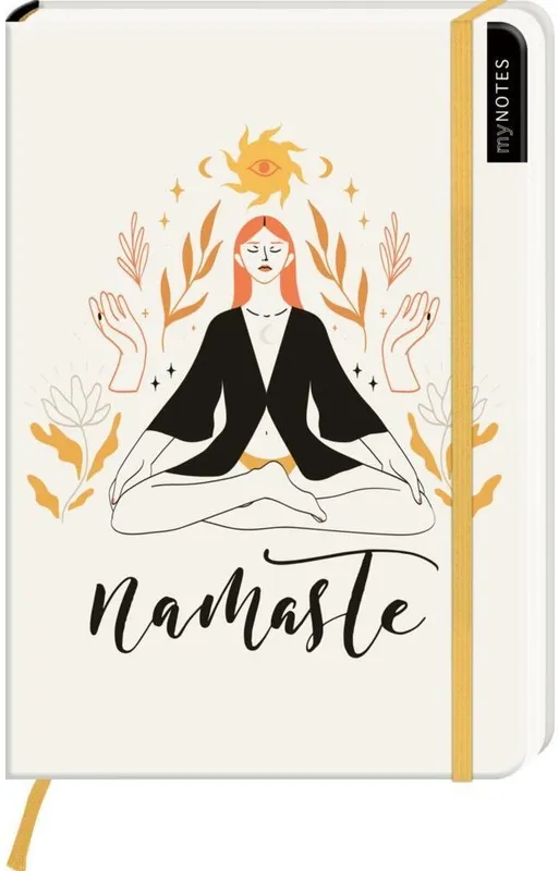 Mynotes Notizbuch A5: Namaste