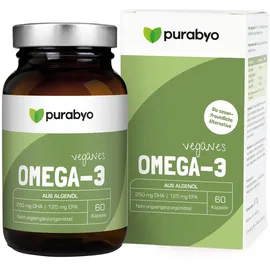 Purabyo Omega 3 Algenöl Kapseln 60 St.