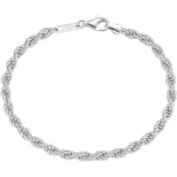 GIORGIO MARTELLO MILANO Armband Kordelkette massiv, Silber 925 Armbänder