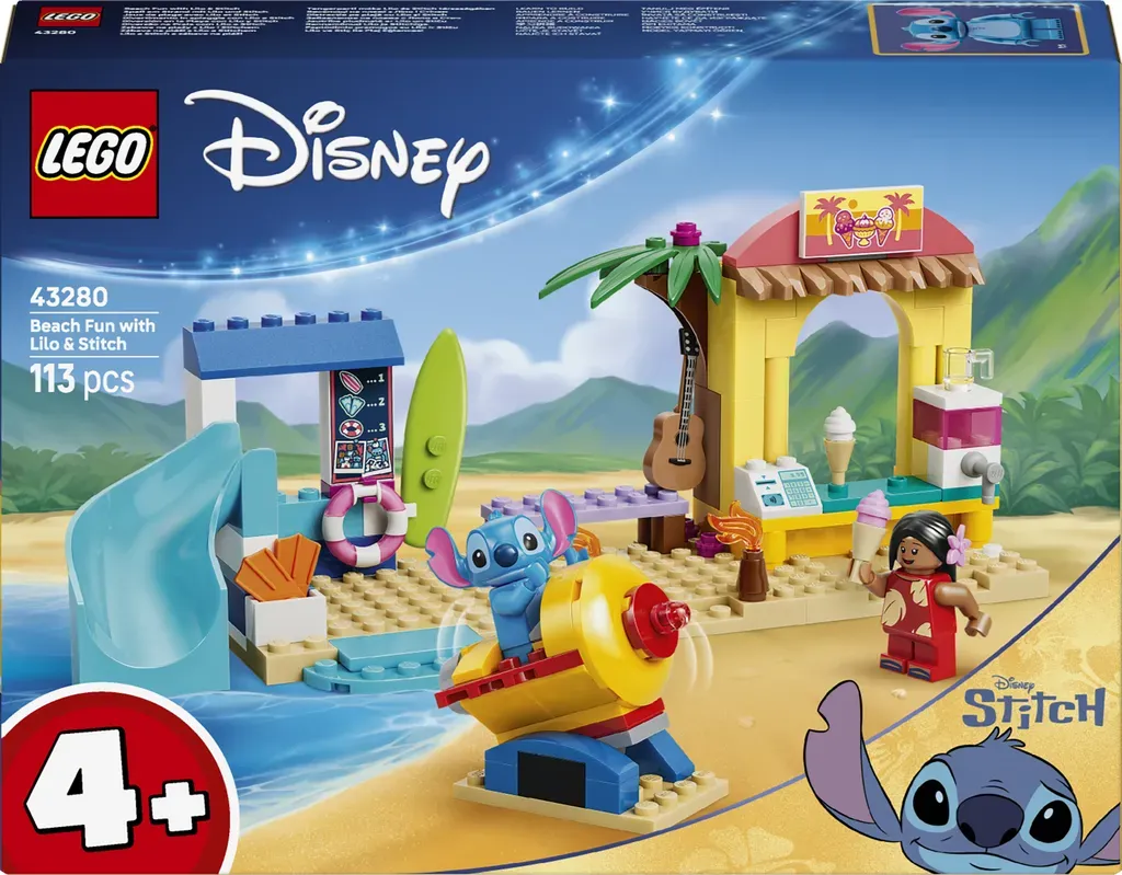 LEGO® Spaß am Strand mit Lilo und Stitch - 43280
