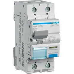 Hager FI/LS-Schalter ADA520D