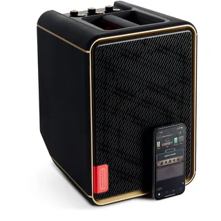 Positive Grid Spark EDGE ist ein tragbares Smart Gitarrenamp- und PA-System mit 4 Kanälen, 65 Watt Leistung, Looper, KI-Features & Smart App. Für E-Gitarre, Akustikgitarre, Bass, Gesang und Keyboards.