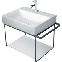Duravit Metallkonsole 66,5 x 45,1 cm Schwarz Matt