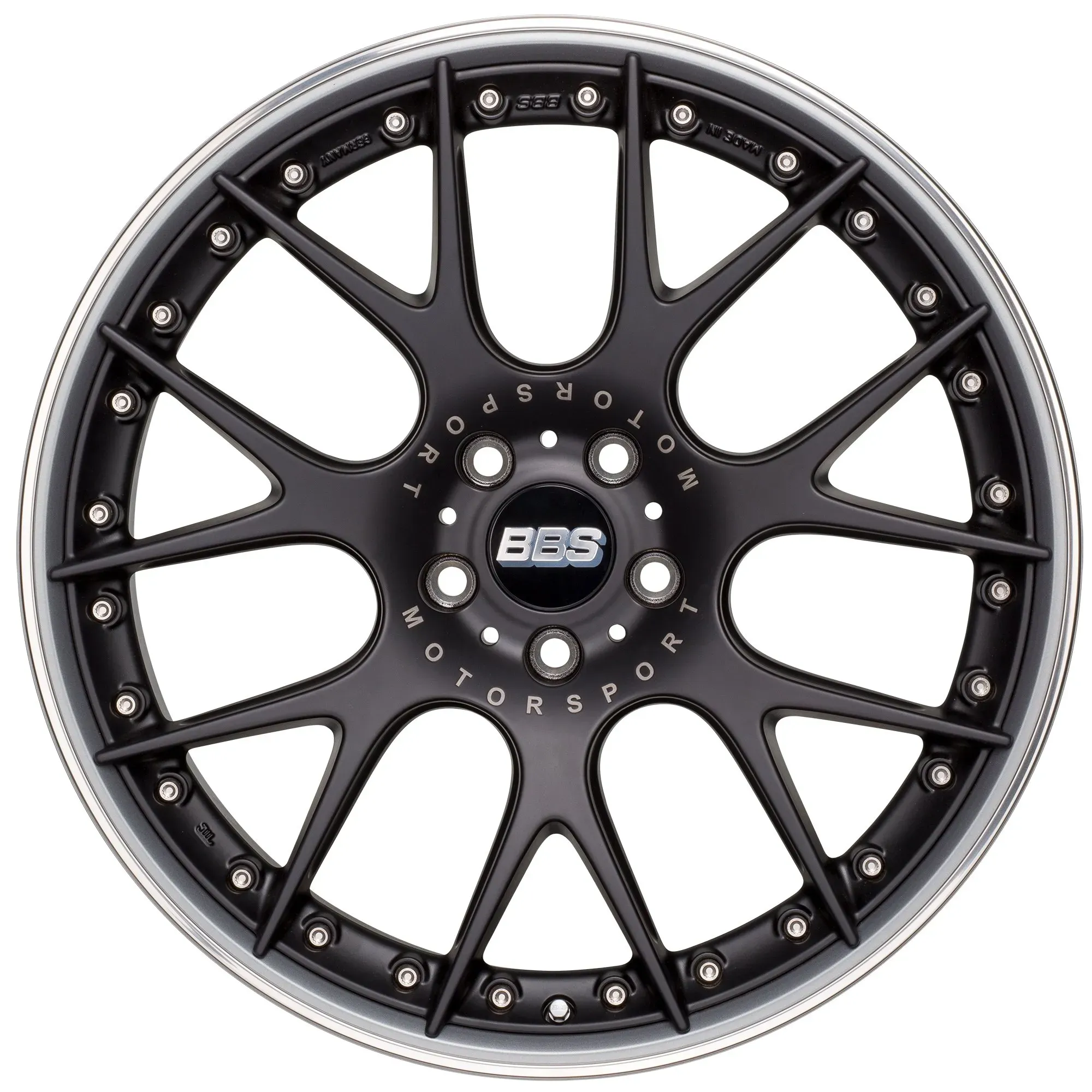BBS Felge Alufelge CH-RII schwarz matt/titan 10,5x20 5x120 ET35 CH657