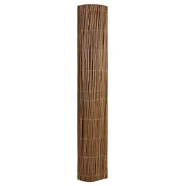 vidaXL Weidenzaun 100 x 100 cm Braun/Holz