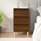 vidaXL Nachtschrank 40 x 35 x 70 cm Braun Eichen-Optik