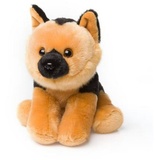 Anna Club Plush Anna Club Plüschtier - Schäferhund Hund (15cm) lebensecht Kuscheltier Stofftier - Braun