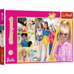 Trefl Glitter Puzzle 100 – Barbie (100 Teile)